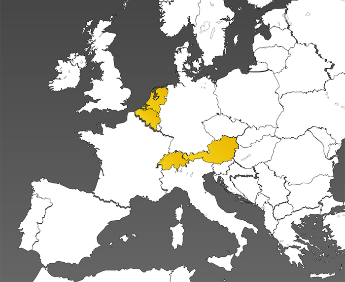 Verwendung von LionsBase in Europa