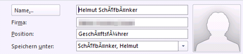 Problem with accentuated letters in Microsoft Outlook