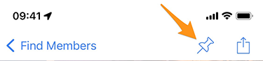 Toggle bookmark on a member's profile page