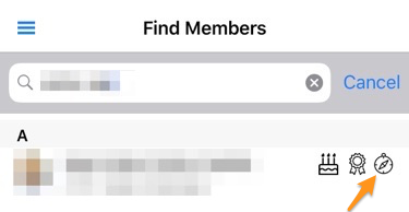 Example of a member with a valid Guiding Lion certification