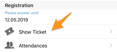 Download your own ticket