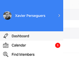 Nombre d'événements sans réponse dans l'application mobile LionsBase