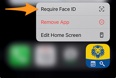 Richiedi Face ID
