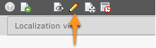 Editing the property of a page