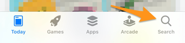 Zoeken in App Store