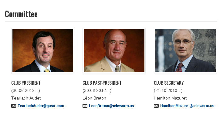 Club committee